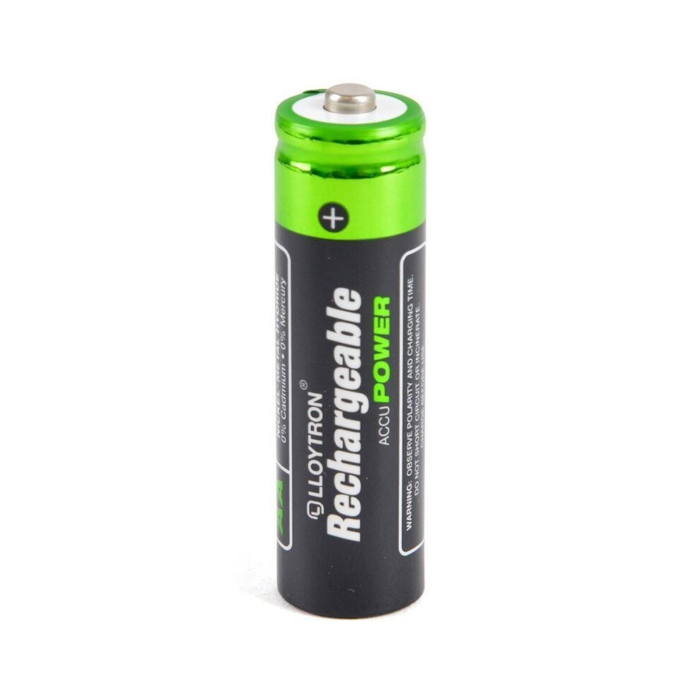 Lloytron AA 800mAh NIMH AccuPower Battery Pack of 4 (Model No. B011)