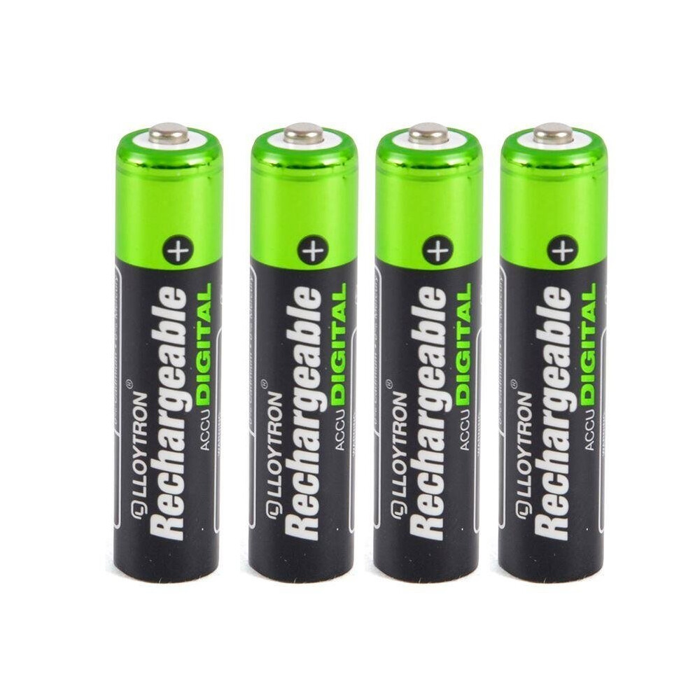 Lloytron AAA 900 mAh NIMH AccuUltra Battery Pack of 4 (Model No. B015)