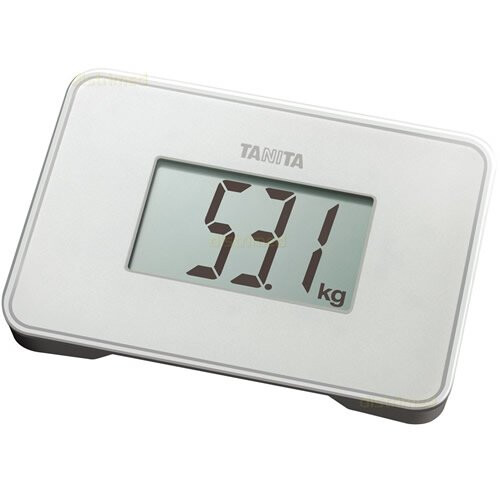 Tanita Super Compact Multi Purpose Digital Scales - Pearl White (HD386PR)