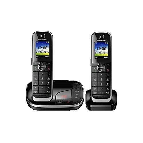 Panasonic Panasonic Twin Handset Cordless Phone + Nuisance Call Blocker LCD Colour Display