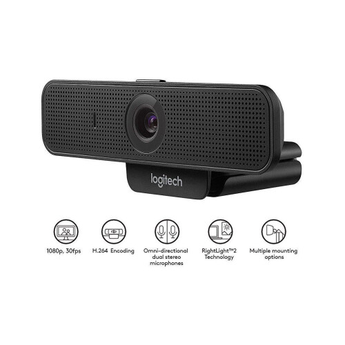 Logitech LOGITECH - Webcam 1920 x 1080 pixels USB 2.0 - C925E - Noir 2