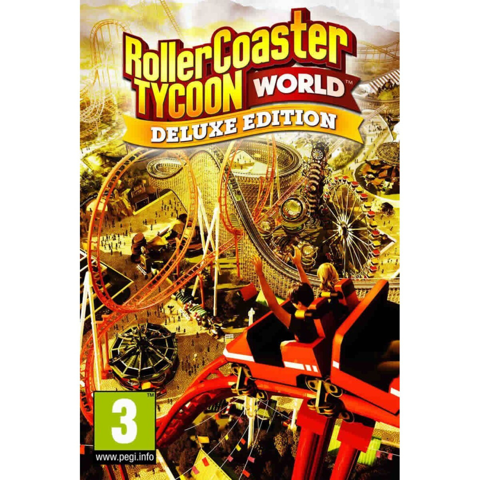 Rollercoaster Tycoon World Deluxe Edition Pc 5390102520878