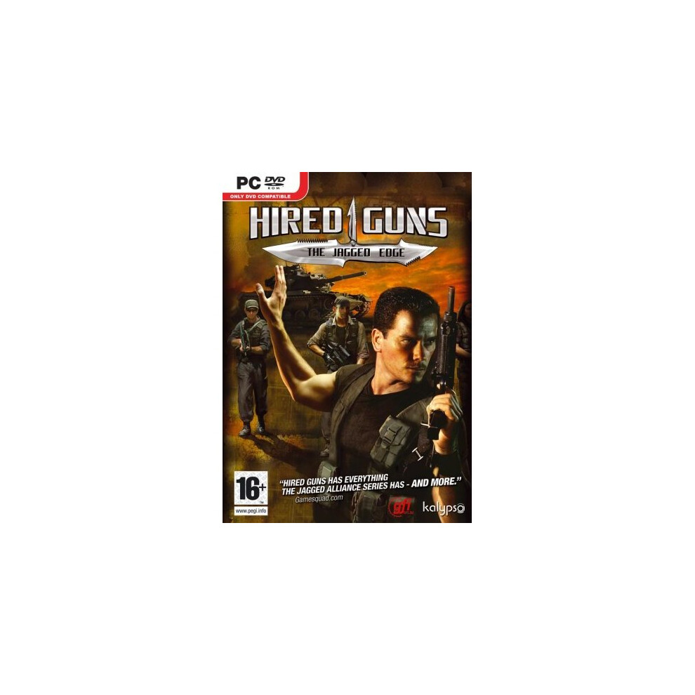 Hired Guns The Jagged Edge Pc Dvd 4260089412286