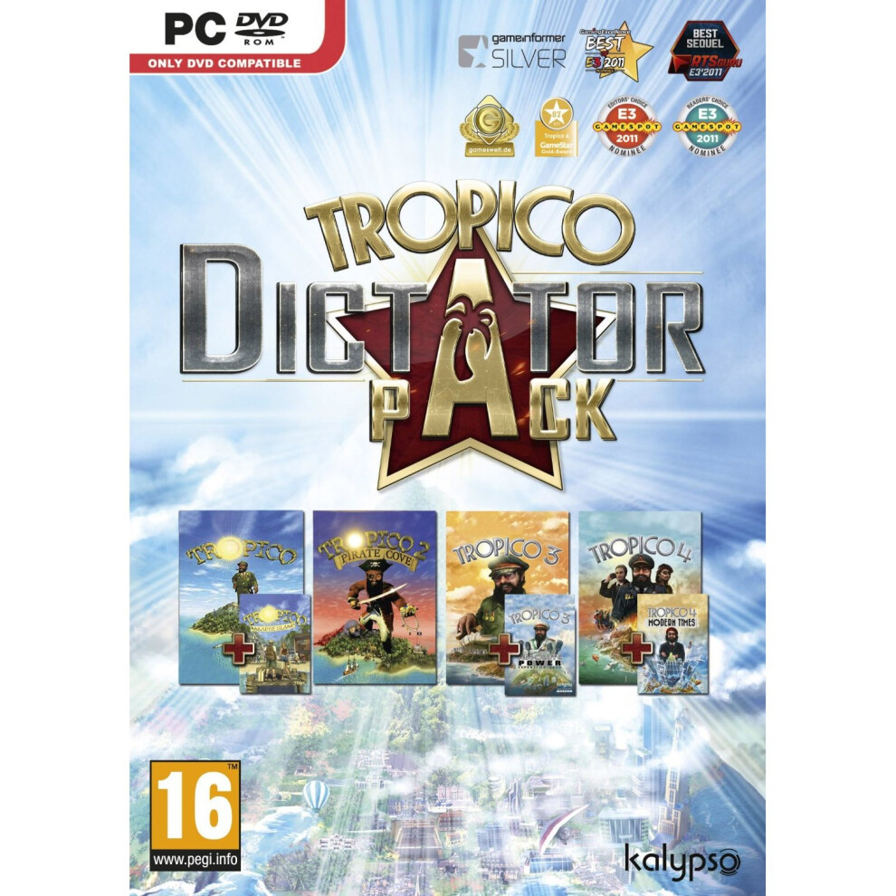 Tropico Dictator Pack Pc Dvd 4260089416185
