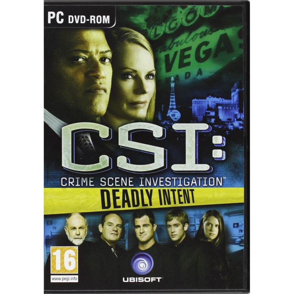 Csi Crime Scene Investigation - Deadly Intent Pcdvd 3307211672130