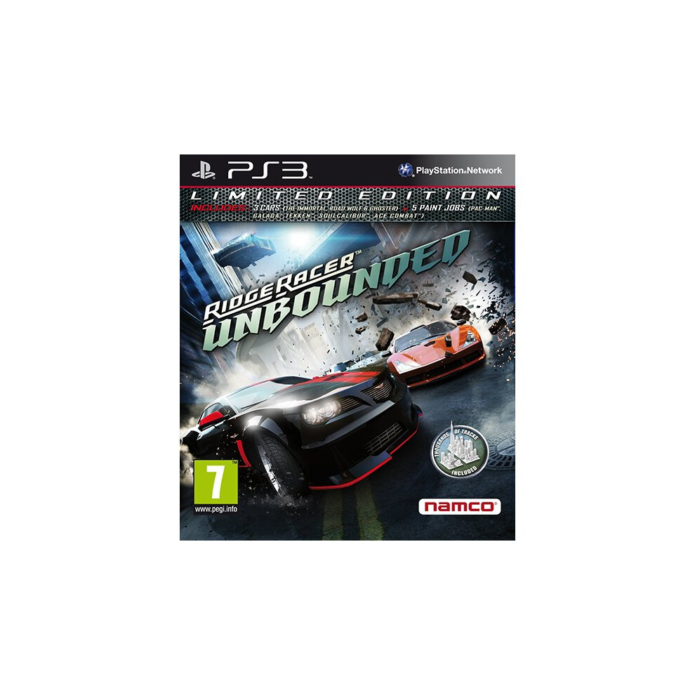 Ridge Racer Unbounded Limited Edition PS3