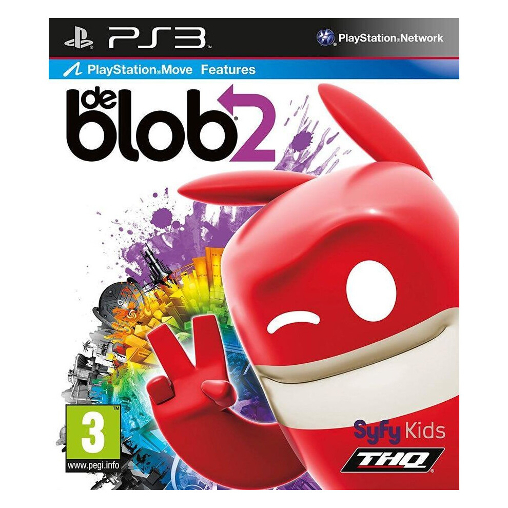 De Blob 2 The Underground Ps3 Game Black 4005209138529