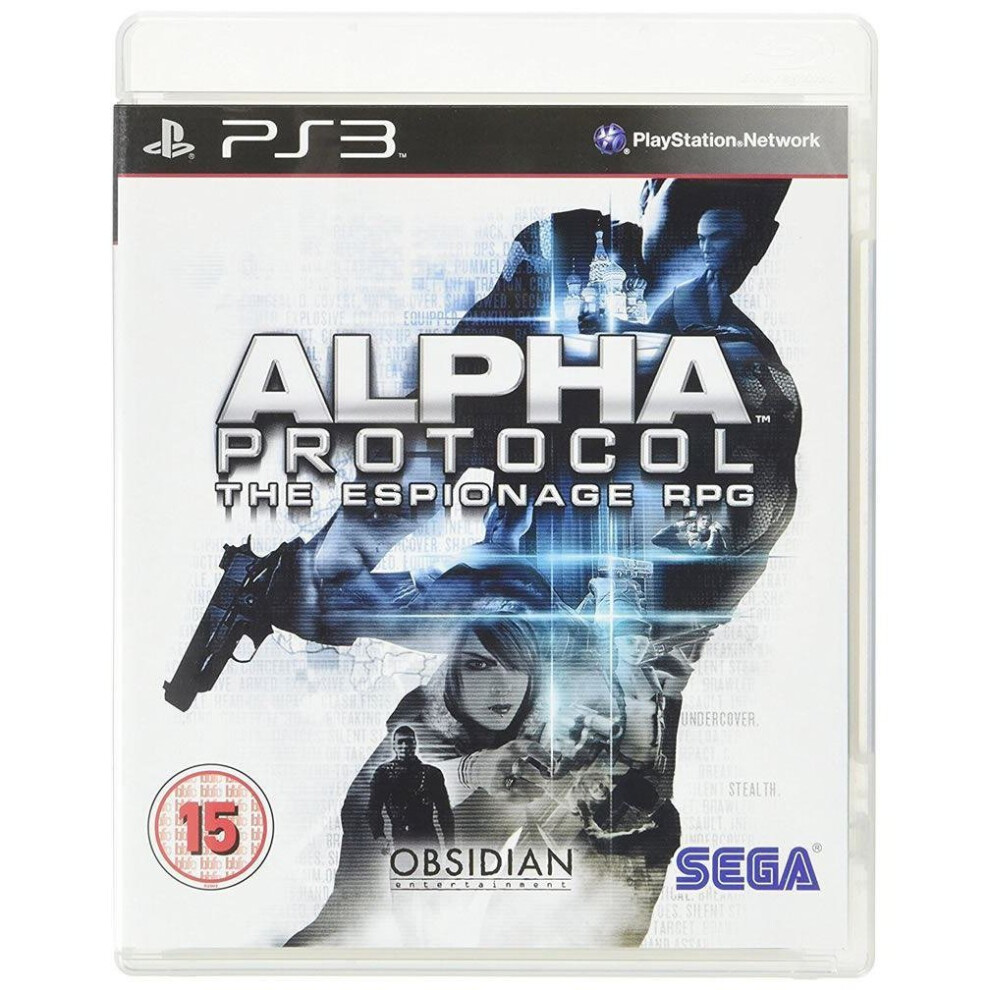 Alpha Protocol Ps3 Game 5055277001460