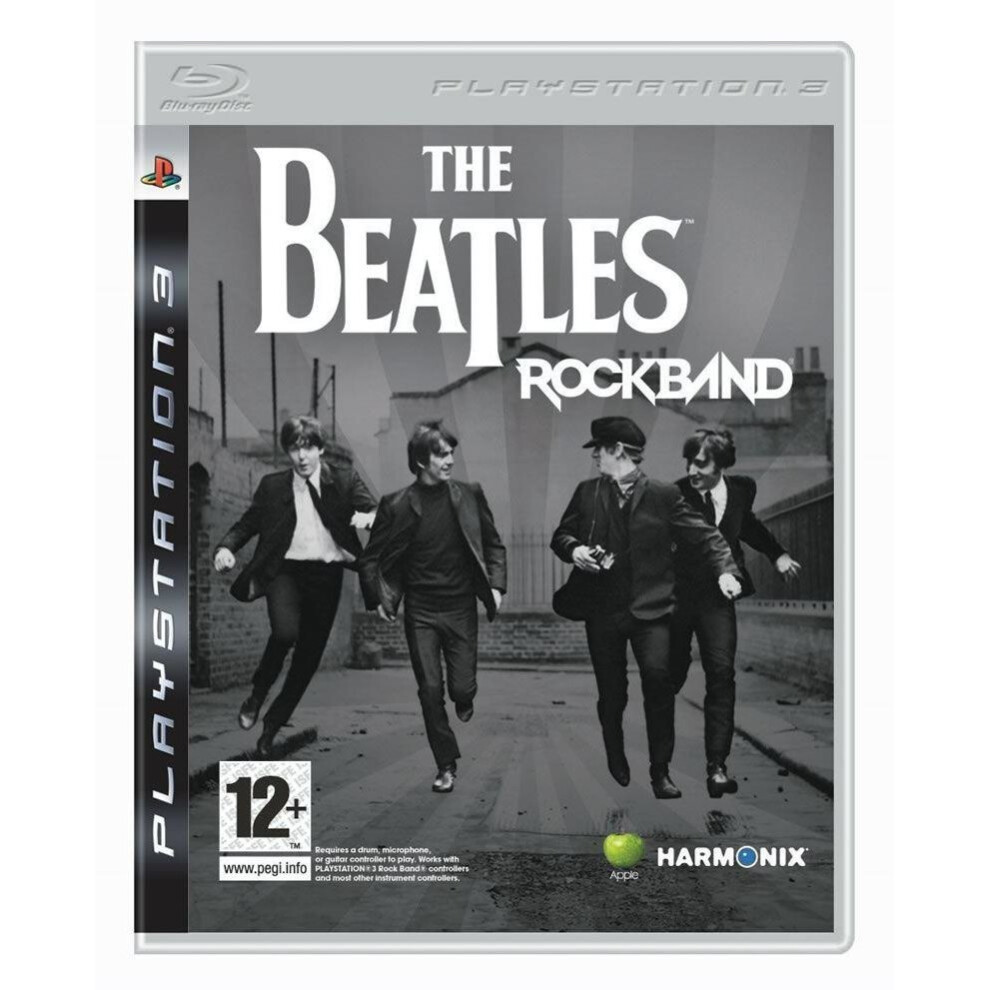 The Beatles Rock Band PS3 Game Only-image-OPC-P86V7R-REFURBISHED