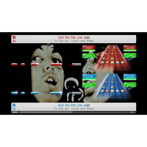 Playstation SingStar Guitar - PlayStation Eye Enhanced PS3 Game 2