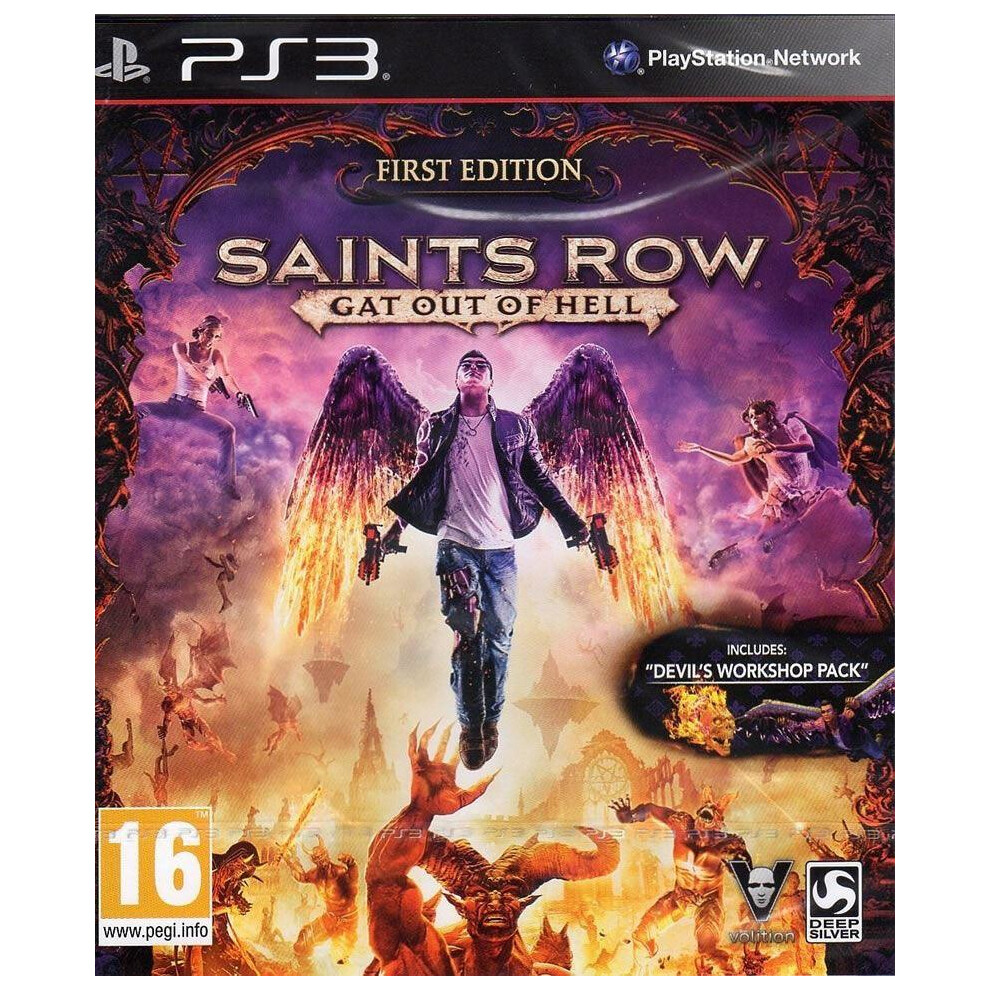 Deep Silver Saints Row Gat Out Of Hell Ps3 Game