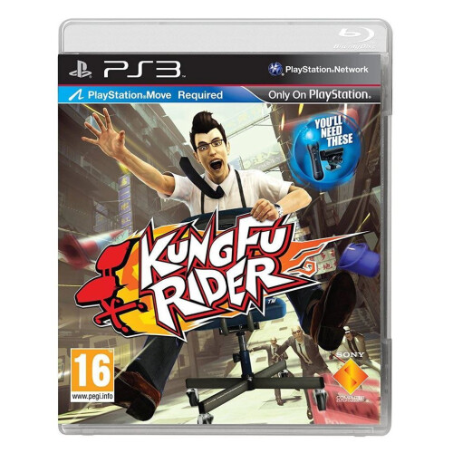 Playstation Kung Fu Riders - Move Compatible PS3 Game