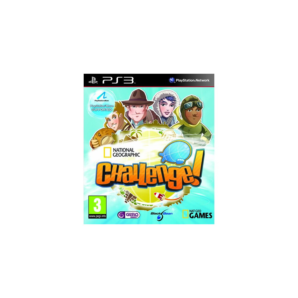 National Geographic Challenge! Playstation 3 Ps3 8033102493144