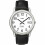 Timex Timex Mens Reader Date Leather Strap Watch - White/Black (Model No. T2H281) 1