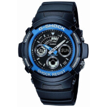 Casio G-Shock Combination Watch With 5 daily alarms (Model No. AW-591-2AER)