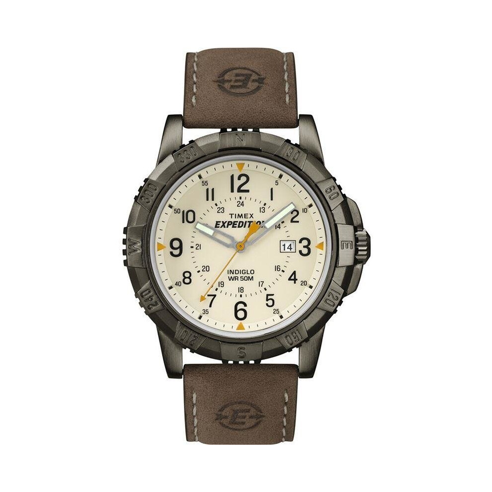 Timex Expedition Watch With Dial Analogue Digital Display - Brown (T49990)