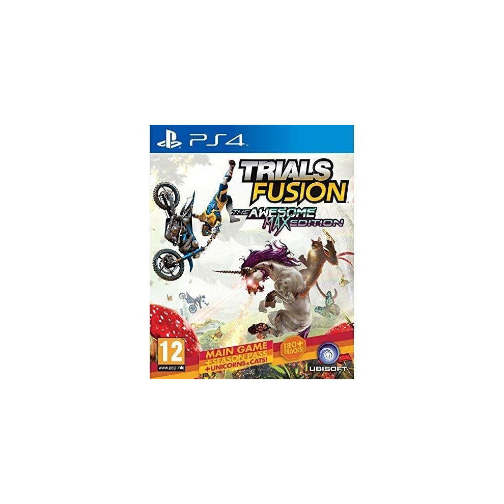 Playstation Trials Fusion Awesome Max Edition Ps4 Game