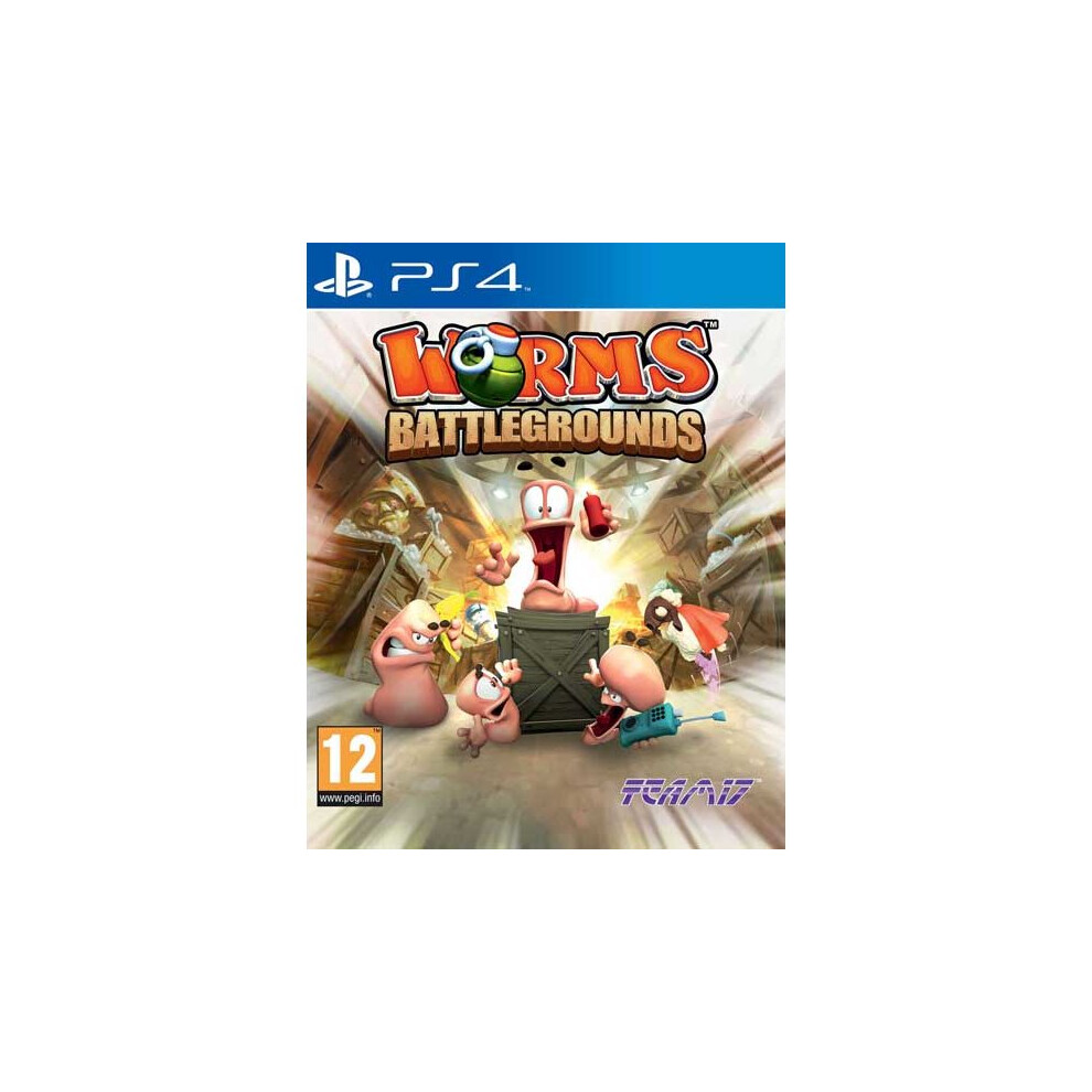 Worms Battlegrounds Ps4 5060236960498