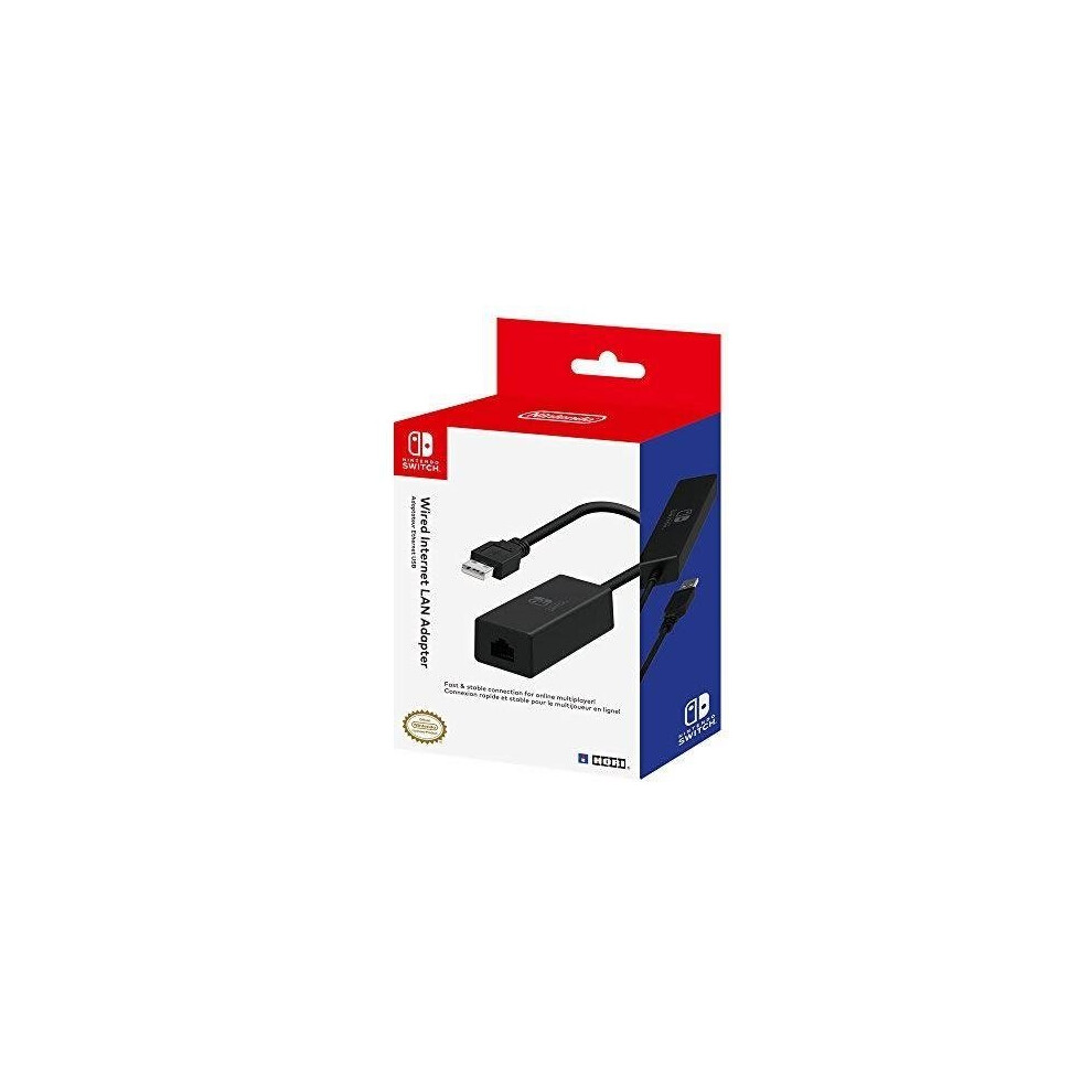 Hori Officially Licensed Lan Adapter For Nintendo Switch