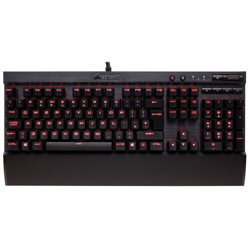 Corsair Corsair K70 Rapidfire Cherry MX RED LED Backlit Mechanical Gaming Keyboard Black