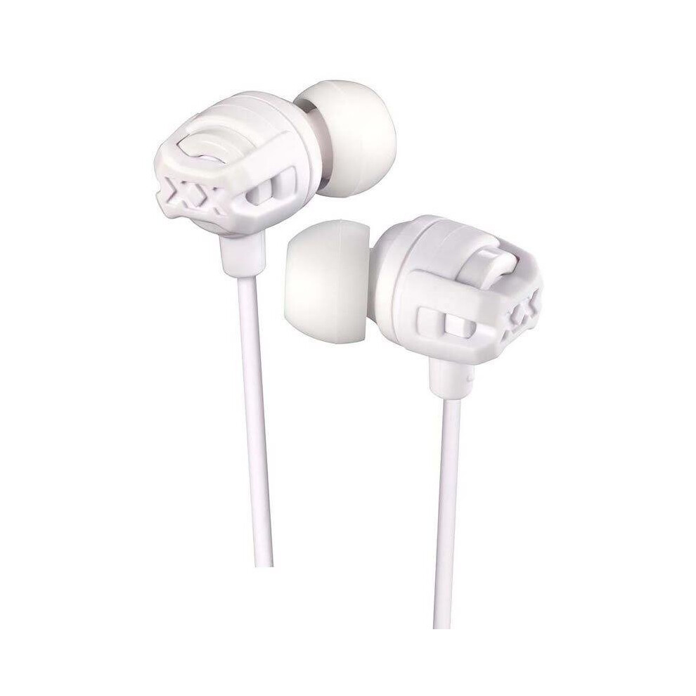 Xtreme Xplosives In Ear Headphones with Mic And Remote - White (Model HAFX103MW)