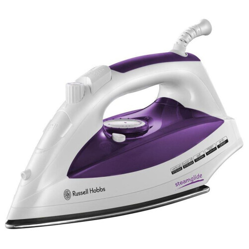 Russell Hobbs Supreme Steam Traditional Iron 2400 W Purple/White (23060)