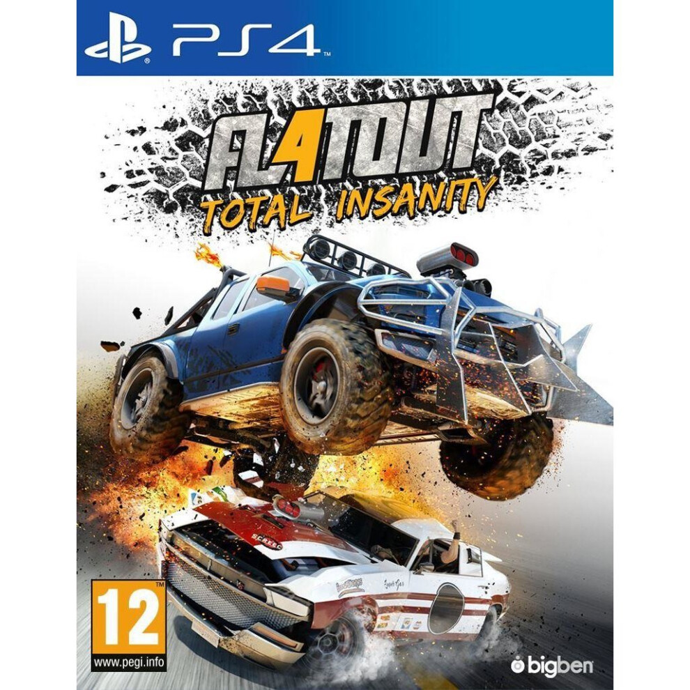 Flat Out 4 Total Insanity - Racing Game - Flatout 4 Ps4 3499550355413