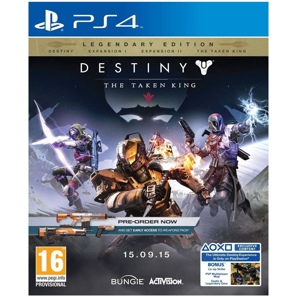 Destiny The Taken King - Legendary Edition Ps4 Game 5030917161483