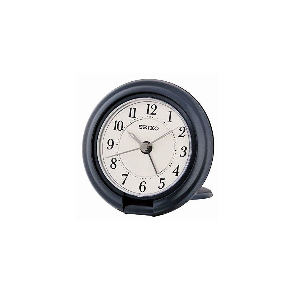 Travel Alarm Clock with Screen Press Function - Dark Grey (Model No. QHT014N)