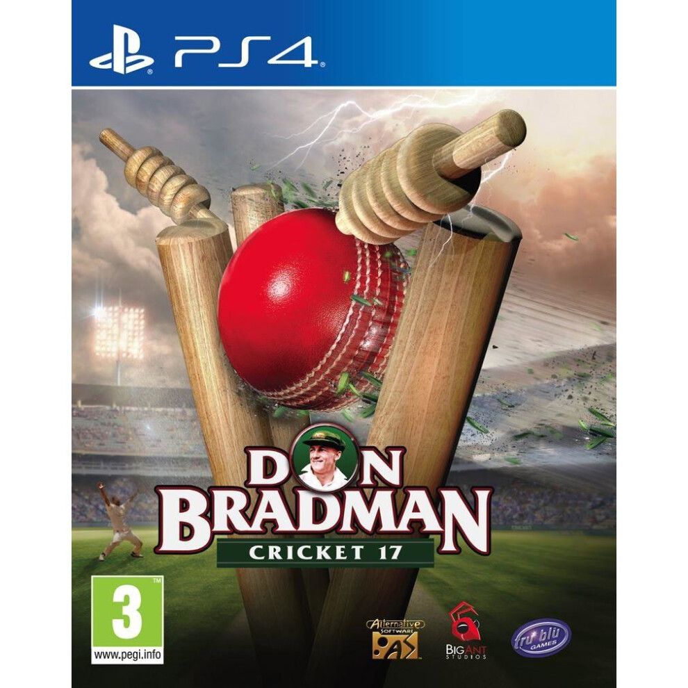 Don Bradman Cricket 17 Video Game Ps4 9312590124167