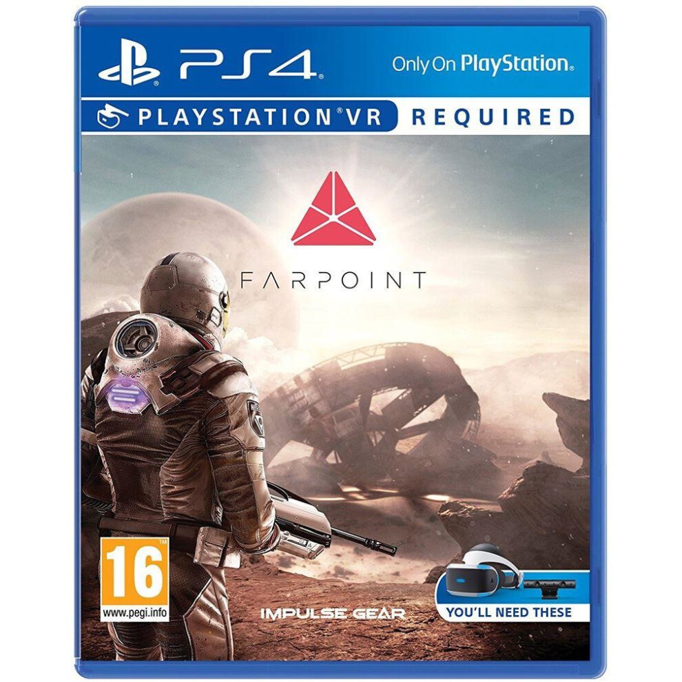 Playstation Farpoint Ps4 Virtual Reality Game