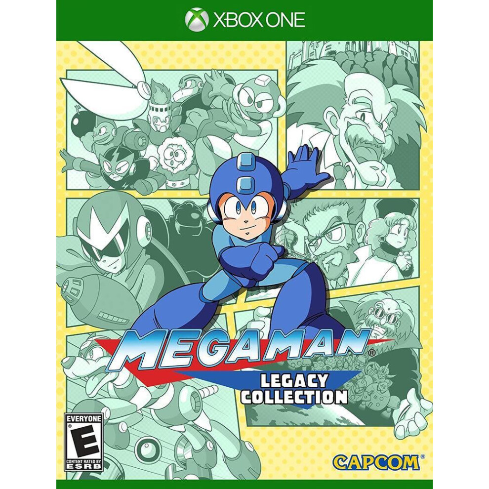 Mega Man Legacy Collection Xbox One Game 013388550142