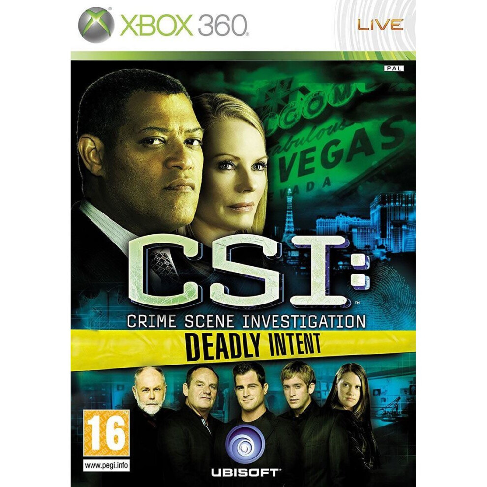 Csi Crime Scene Investigation - Deadly Intent Xbox 360 Game 3307211671836