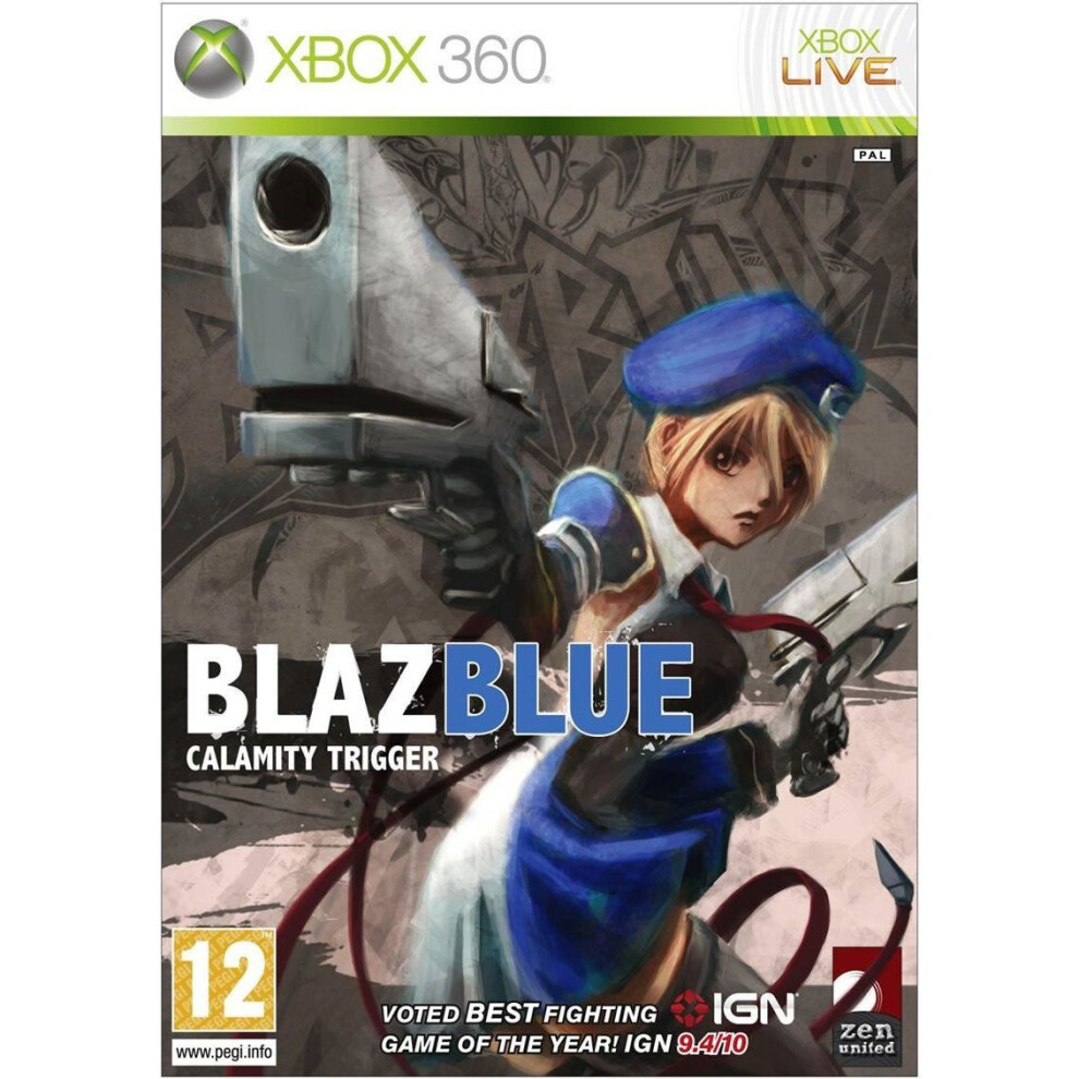 Blazblue Calamity Trigger Xbox 360 Game 4510772105064
