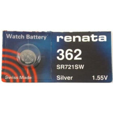 Renata 362 Watch Battery 362 - Pack of 10 (SR721SW)
