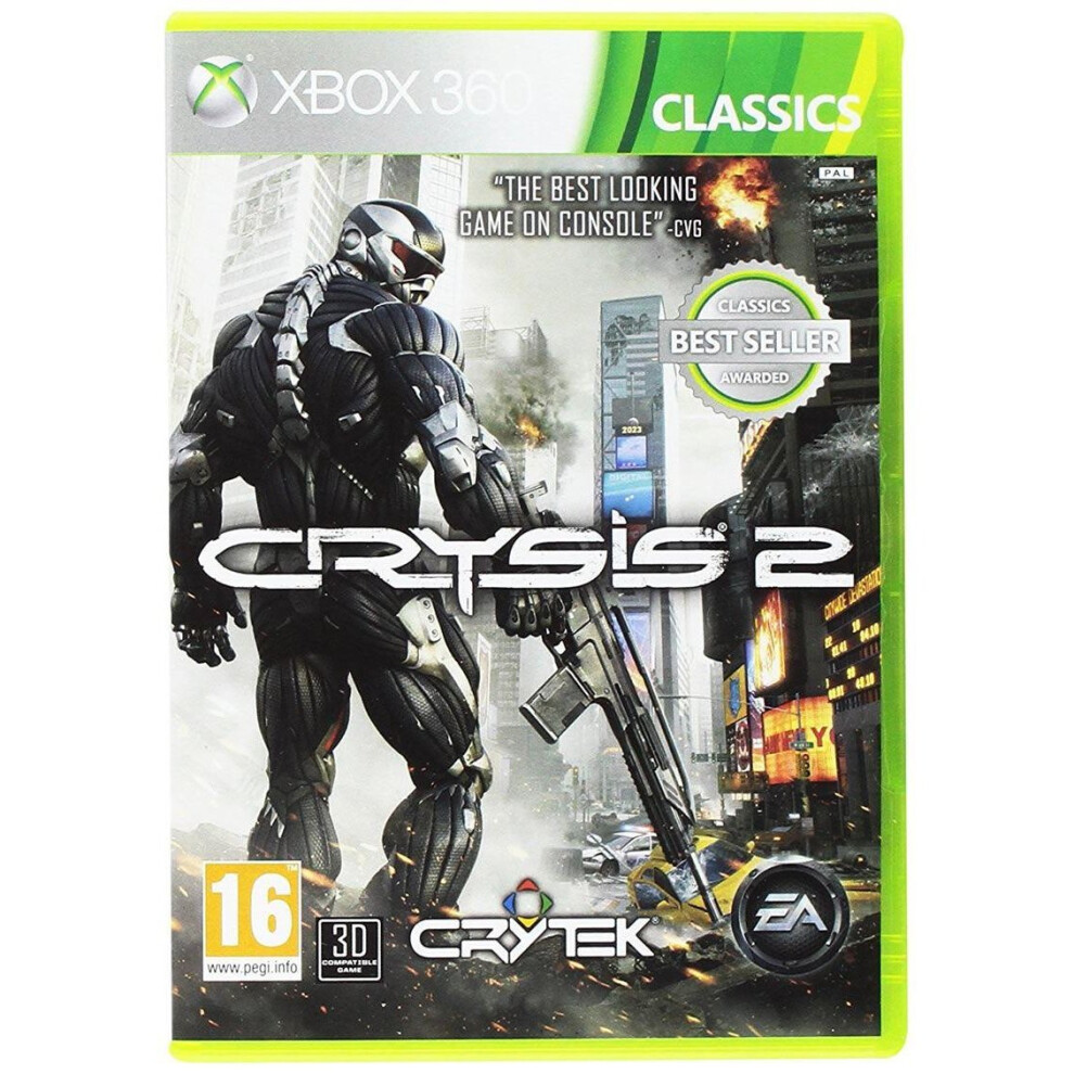 Crysis 2 Ii Game Classics Edition Xbox 360 Game 5030930104184
