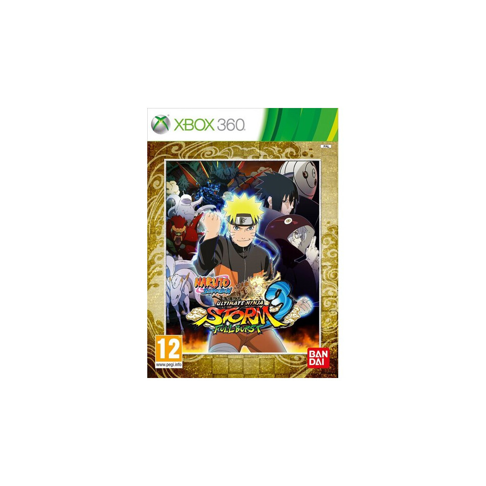 Naruto Shippuden Ultimate Ninja Storm 3 Full Burst Xbox 360