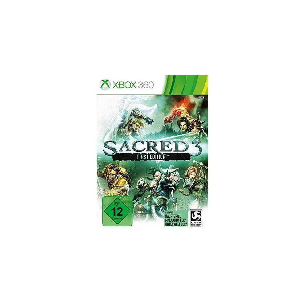 Sacred 3 First Edition - Microsoft Xbox 360 Game 4020628888916