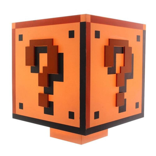 Super Mario Super Mario Bros Question Block Light Multi-Colour USB or battery Powerd 2