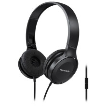 Panasonic Circumaural Head-band Black - headphones (Model No. RP-HF100ME)