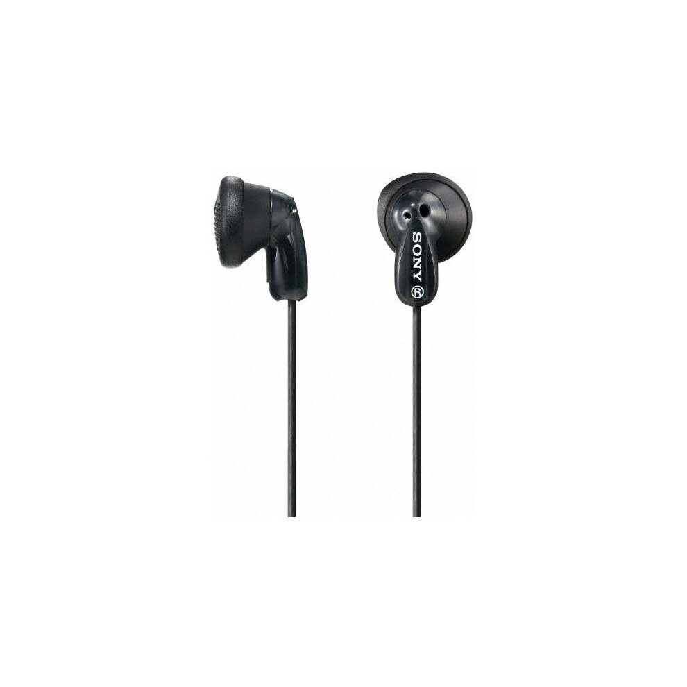 Sony Mdr-E9lp Earphones - Black | In-Ear Wired Headphones