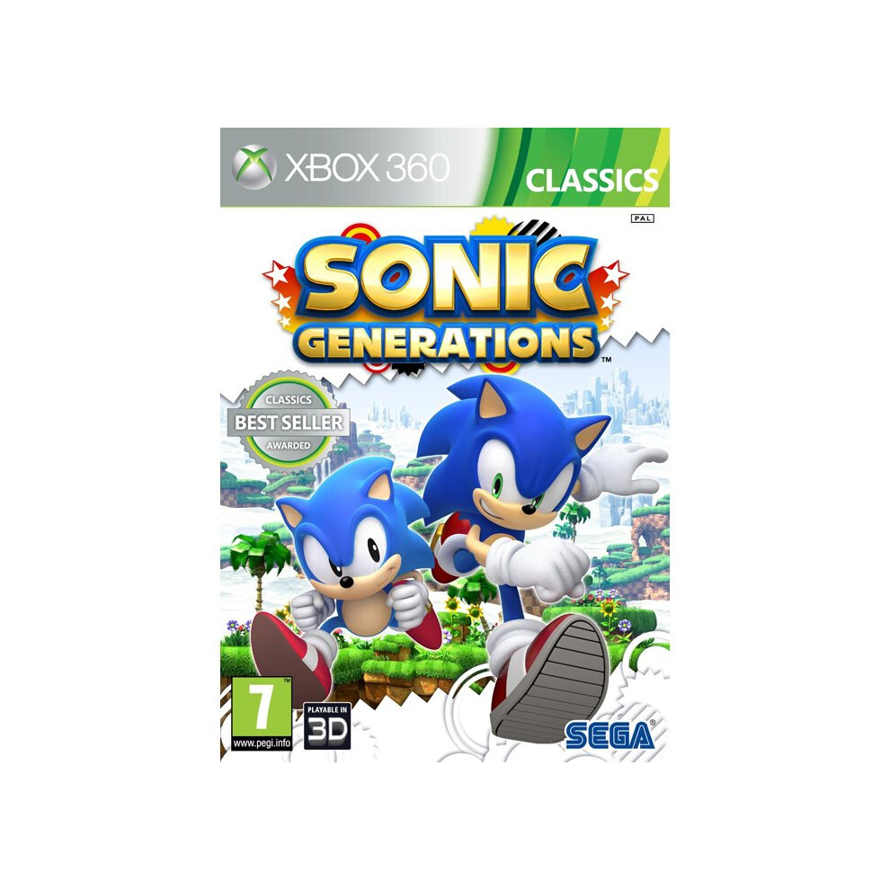 Sonic Generations - Classics Xbox 360-image-OPC-P86WF5-NEW