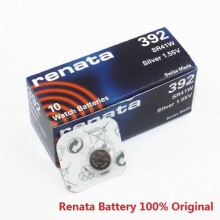 Renata 392 Silver Oxide watch battery - Pack of 10 (SR41W)