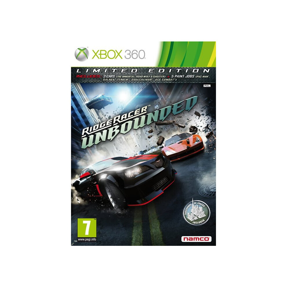 Ridge Racer Unbounded Limited Edition Xbox 360