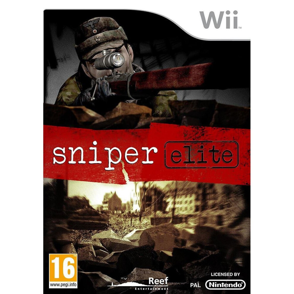 Sniper Elite Nintendo Wii Game 5060112430534