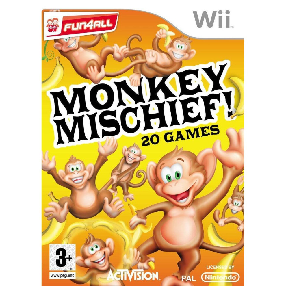Monkey Mischief Nintendo Wii Game 5030917060199