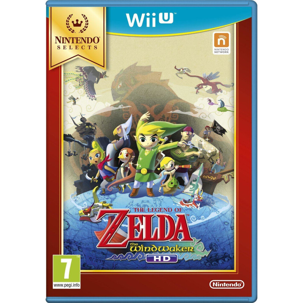 The Legend of Zelda Wind Waker HD Nintendo Wii U Game - Selects Edition