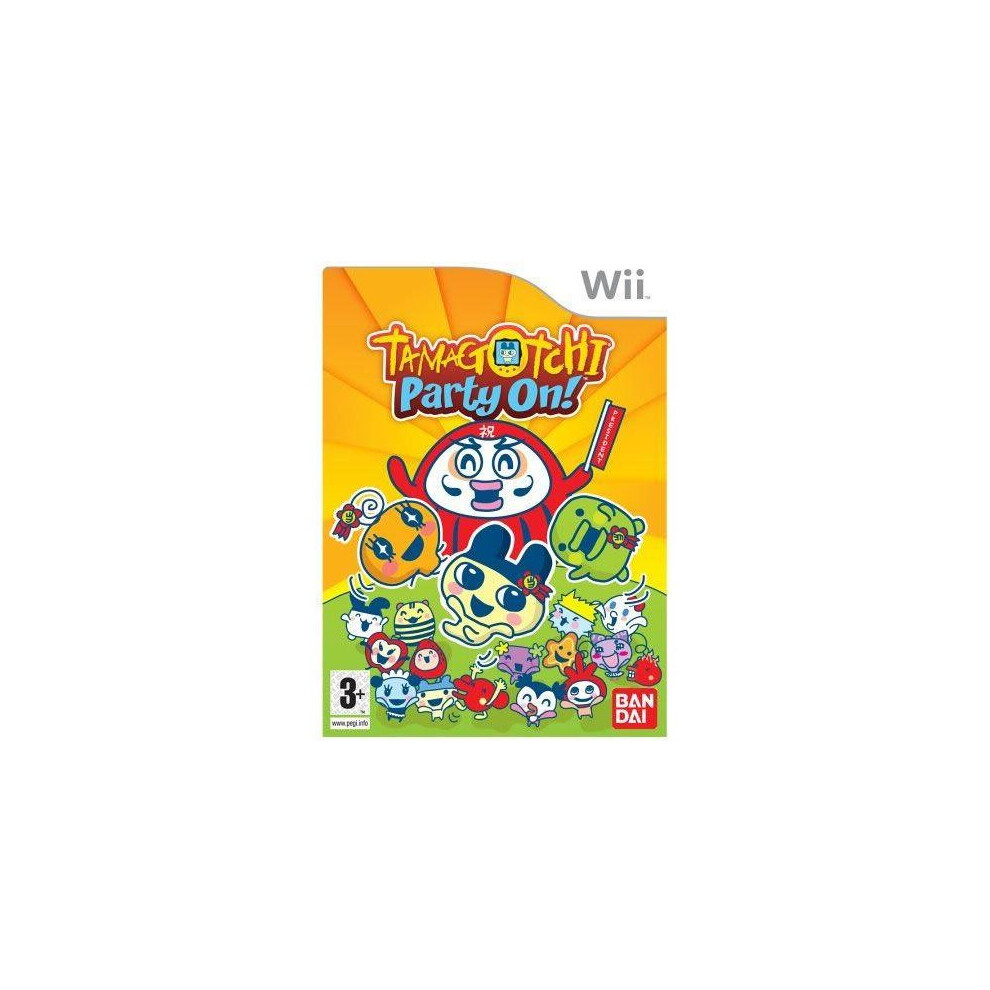 Tamagotchi Party On! Nintendo Wii Game 3296580803521