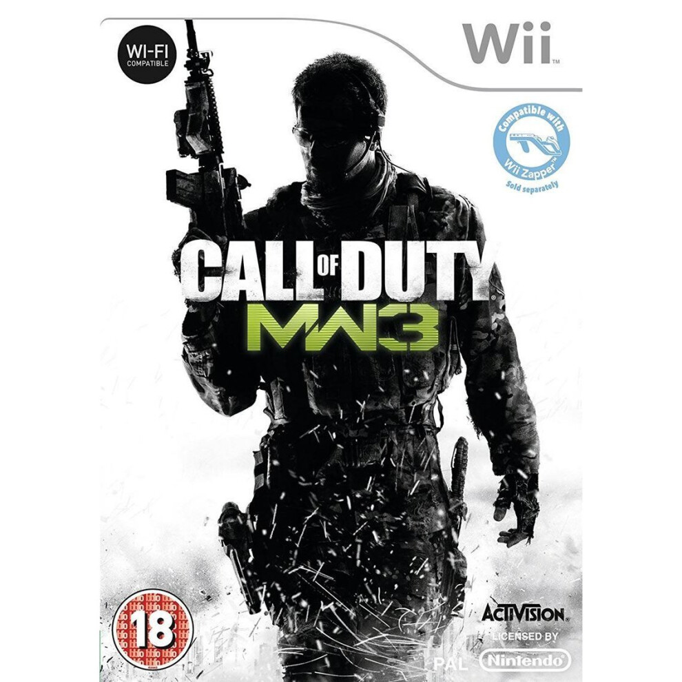 Call Of Duty Modern Warfare 3 Nintendo Wii Game 5030917096709