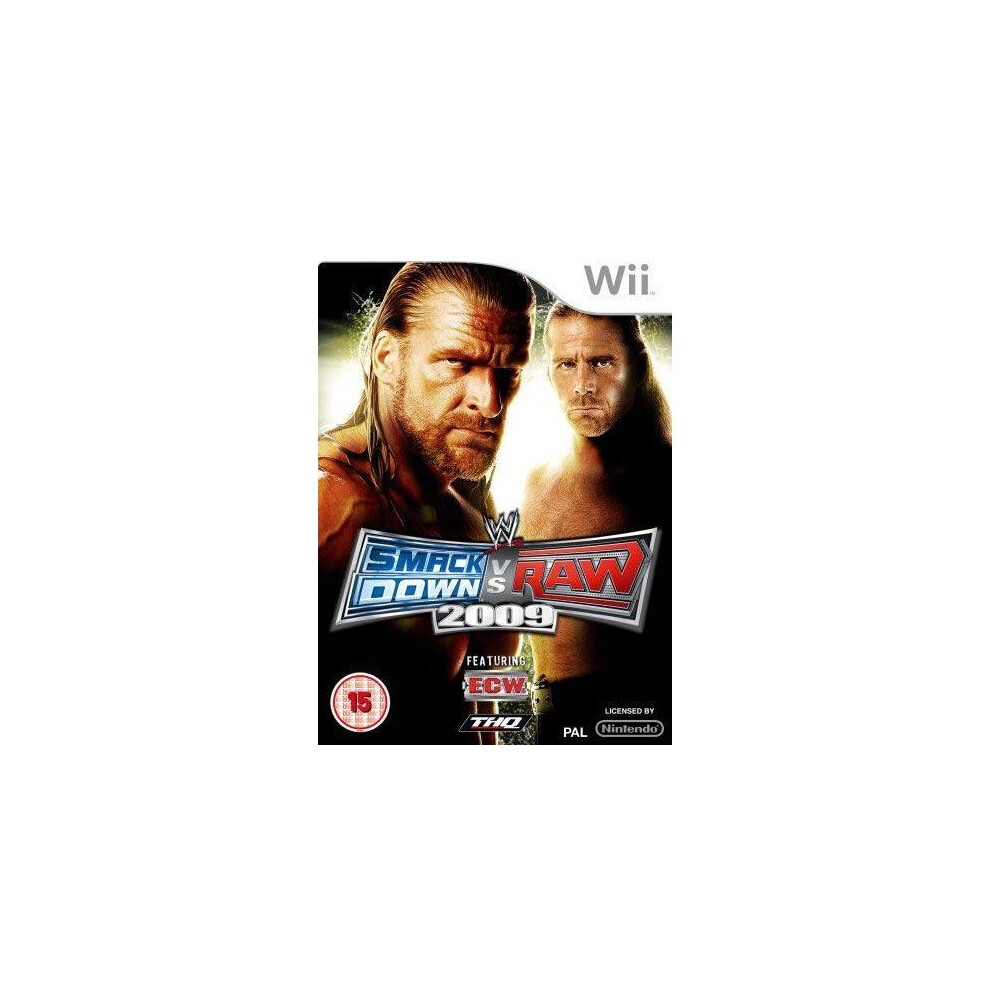 Wwe Smackdown Vs. Raw 2009 Nintendo Wii Game 4005209108546